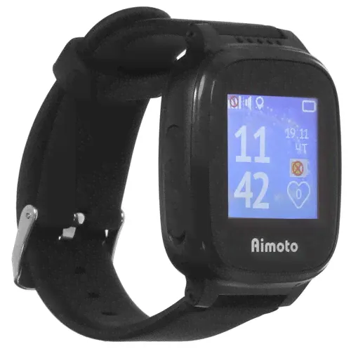 Детские часы Кнопка Жизни Aimoto Kid Mini черные-0
