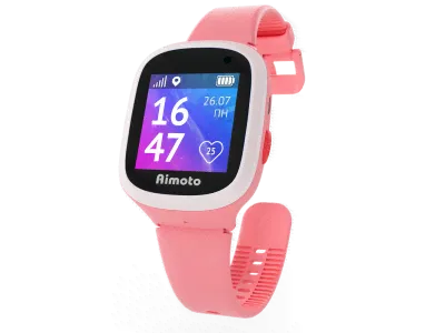 Умные часы с GPS Aimoto Ocean розовый-0