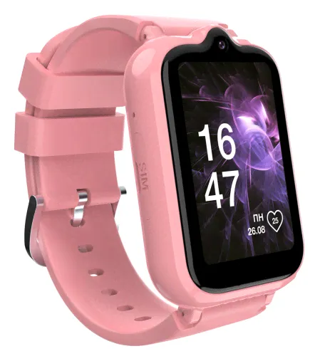 Детские часы Кнопка Жизни Aimoto Active розовый [5074374]-0