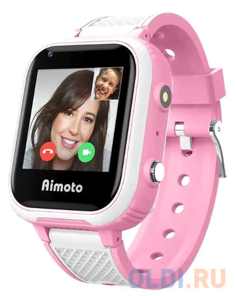 AIMOTO Pro Indigo 4G Детские умные часы (розовые) 9500103