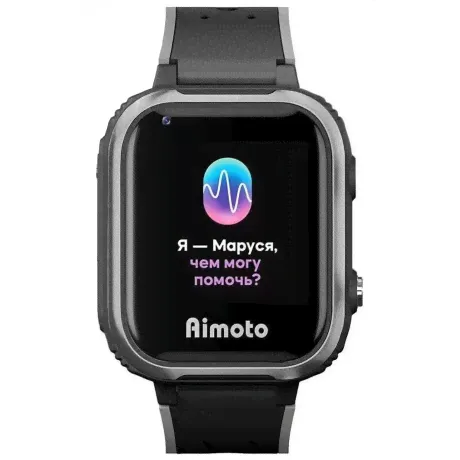 Детские умные часы Aimoto IQ 4G черные в Москве-1