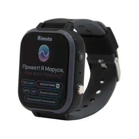 Детские умные часы Aimoto IQ 4G черные в Москве-4